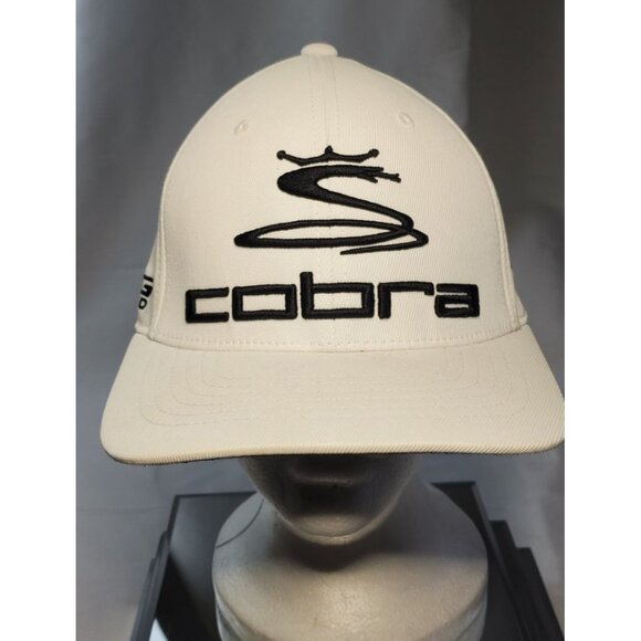 Cobra King LTD Baseball Cap Hat Men's L/XL White Fitted - Picture 1 of 5